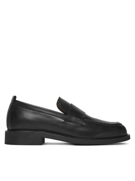 Calvin Klein Lordsy Calvin Klein SQ RUBBER LOAFER HM0HM01901 Černá