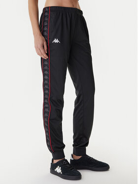 Kappa Kappa Pantalones de chándal 303R5K0 Negro Slim Fit