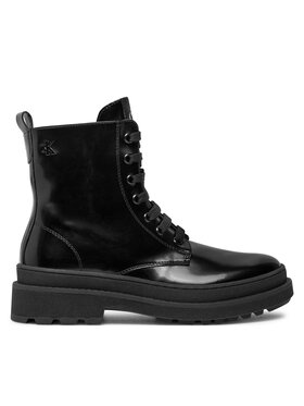 Calvin Klein Jeans Schnürstiefeletten Calvin Klein Jeans Lace-Up Bootie V4A5-81031-1453 S Schwarz