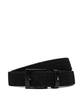 Tommy Hilfiger Мъжки колан Tommy Hilfiger Adan 3.5 Elastic AM0AM13824 Черен