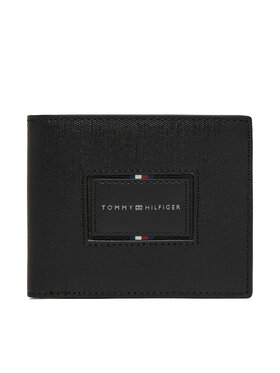 Tommy Hilfiger Πορτοφόλι Tommy Hilfiger Th Foundation Cc And Coin AM0AM14506 Μαύρο