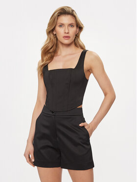Guess Guess Top Sia W4GH47 WDEE2 Nero Regular Fit