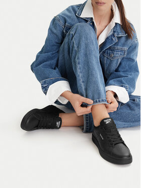 Reebok Снікерcи Reebok C-COURT CLEAN 100074382 W Чорний