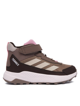 adidas Trekking adidas Terrex Anylander Mid Children Hiking Shoes JR9726 Smeđa