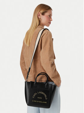KARL LAGERFELD Handtasche KARL LAGERFELD B3W30093 Schwarz