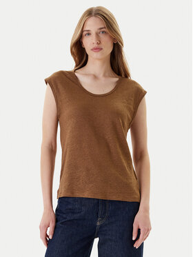United Colors Of Benetton United Colors Of Benetton Футболка 37UJE16B1 Коричневий Regular Fit