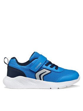 Geox Sneakersy Geox J Sprintye Boy J36GBA 01454 C4228 S Modrá
