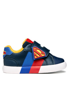 Geox Sneakers aus Stoff Geox B Gisli Boy B651NA 01054 C0735 S Dunkelblau