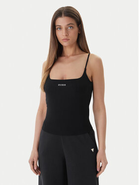 Guess Guess Топ V6GP18 K3470 Чорний Regular Fit