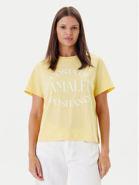 Vero Moda Vero Moda Футболка Sonna 10327143 Жовтий Regular Fit
