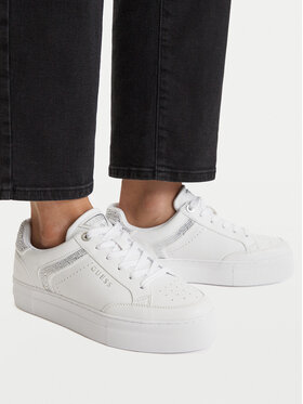 Guess Snīkeri Guess FLTGX3 ELE12 Balts