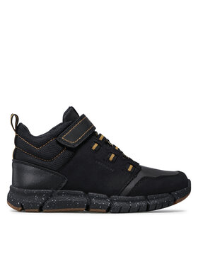 Geox Schnürschuhe Geox J Flexyper B.B Abx A J949XA 032FU C9241 M Schwarz