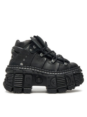 NEW ROCK Sneakersy NEW ROCK M-WALL106-S12 Čierna