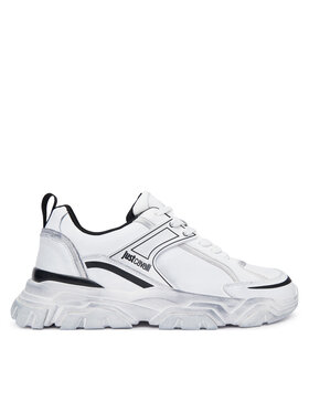 Just Cavalli Sneakersy Just Cavalli 81QA3SH5 ZPC40 Biały