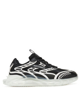 Just Cavalli Sneakersy Just Cavalli 78QA3SQ2 ZSC45 Čierna
