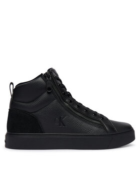 Calvin Klein Sneakers Calvin Klein Classic Cup Mid Laceup Zip Lth YM0YM01428 Schwarz