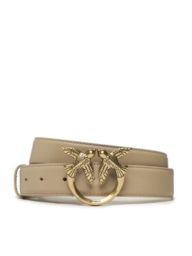 PINKO Moteriškas Diržas Pinko Love Berry H3 Belt PE 23 PLT01 100125 A0F1 Smėlio