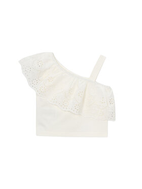 Mayoral Mayoral Top 3022 Écru Cropped Fit