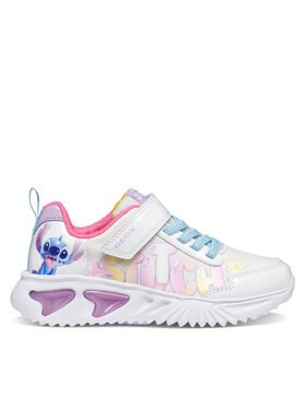 Geox Laisvalaikio batai Geox J Assister Girl J65E9B 0AN02 C0653 M Balta