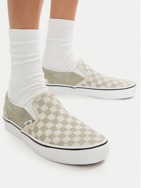 Vans Sneakers aus Stoff Vans Classic Slip-On VN000D6YFSG1 Grün