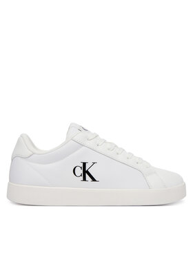 Calvin Klein Sneakersy Calvin Klein 3 Cupsole Laceup Pu Mg YW0YW01781 Biela