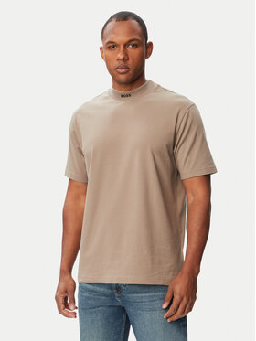 BOSS BOSS Футболка Tee Collar 50562120 Бежевий Relaxed Fit