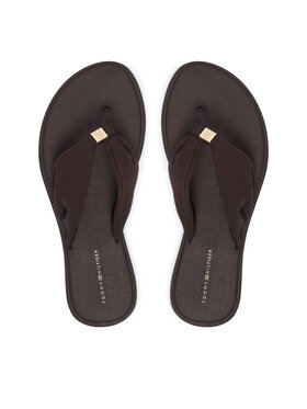 Tommy Hilfiger Джапанки Tommy Hilfiger Th Scandi Soft Summer Sandal FW0FW09421 Кафяв
