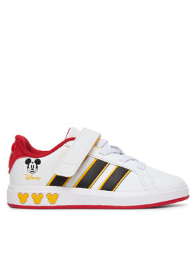 adidas Снікерcи adidas Grand Court Mickey El K JQ8067 Білий
