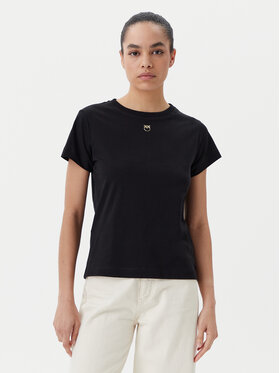PINKO PINKO Футболка 100373 A2OG Чорний Regular Fit