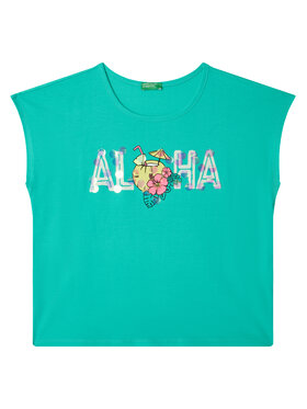 United Colors Of Benetton United Colors Of Benetton Футболка 3I1XC10P0 Зелений Regular Fit