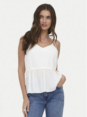 ONLY ONLY Top Nele 15370325 Blanco Regular Fit