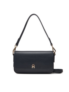 Tommy Hilfiger Kabelka Tommy Hilfiger Th Icon Conv AW0AW17677 Tmavomodrá
