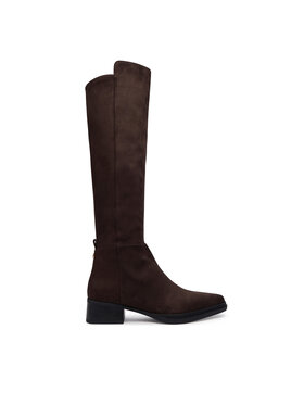 MICHAEL Michael Kors Kozaki MICHAEL Michael Kors Lex Boot 40F6LXMB1S Brązowy ciemny