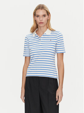Tommy Hilfiger Tommy Hilfiger Polo 1985 WW0WW43224 Celeste Regular Fit
