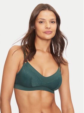 Chantelle Chantelle Бюстгальтер бралетт Soft Stretch C11GQ9 Зелений