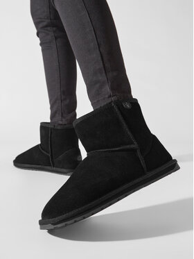 EMU Australia Schneeschuhe EMU Australia Wallaby Mini Teens T10103 Schwarz