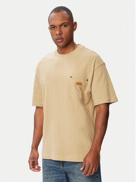 HUGO HUGO Camiseta Nevado 50564045 Beis Loose Fit