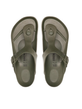 Birkenstock Čības uz pirksta Birkenstock Gizeh EVA 1019143 Zaļš
