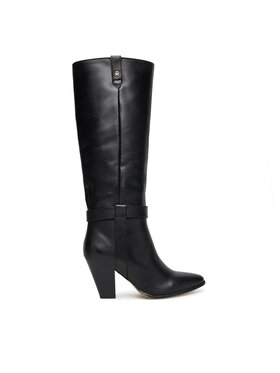 Tommy Hilfiger Zābaki Tommy Hilfiger T-Strap Pointy FW0FW08982 Melns