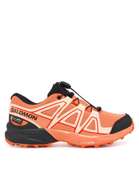 Salomon Trekingová obuv Salomon Speedcross Waterproof L47733600 Oranžová