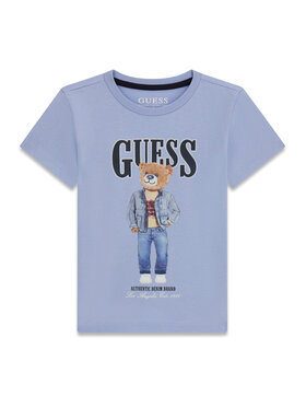 Guess Guess Camiseta N6RI05 K8HM4 Azul Regular Fit