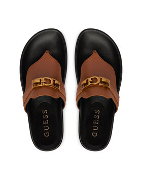 Guess В'єтнамки Guess FLJFRR LEA03 Світло-коричневий