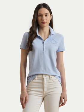 LAUREN RALPH LAUREN LAUREN RALPH LAUREN Поло 200966129001 Блакитний Slim Fit