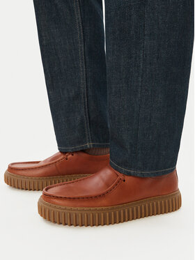 Clarks Туфлі Clarks Torhill Lo 26327295 Коричневий