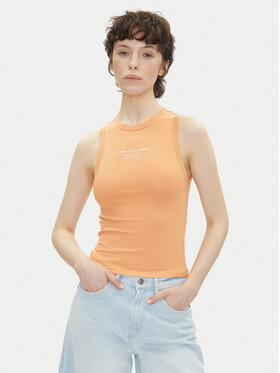 Pepe Jeans Pepe Jeans Топ Viv PL506032 Оранжевий Slim Fit