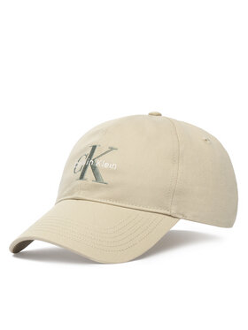 Calvin Klein Kepurė su snapeliu Calvin Klein Monologo Embroidery Baseball Cap LV04G5004G Smėlio