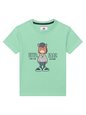 Beverly Hills Polo Club Beverly Hills Polo Club Majica P-SS26B-TS0135 Zelena Regular Fit