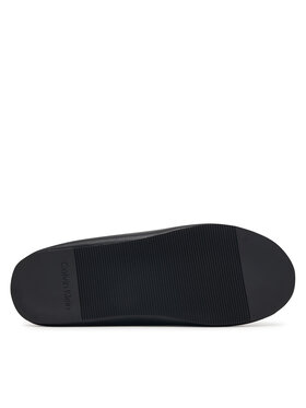 Calvin Klein Пантофи Calvin Klein Home Slipper Mule Lth HM0HM02279 Черен