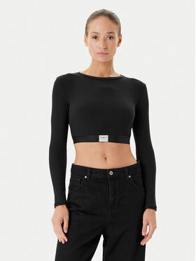 Guess Guess Блузка O5RP00 KCDA2 Чорний Regular Fit