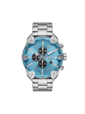 Diesel Часовник Diesel Spiked DZ4655 Сребрист
